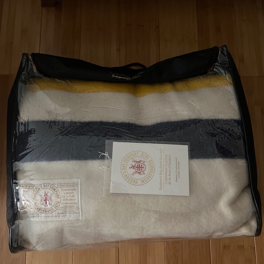 Hudson’s Bay Wool Point Blanket (Unopened, Tag On)